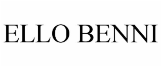 ELLO BENNI