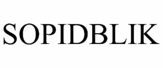 SOPIDBLIK