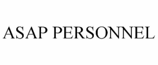 ASAP PERSONNEL
