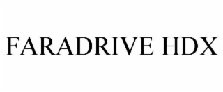 FARADRIVE HDX