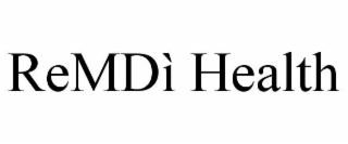 REMDÌ HEALTH