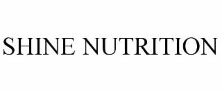 SHINE NUTRITION
