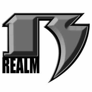 SYMBOLIC R ABOVE THE WORD REALM.