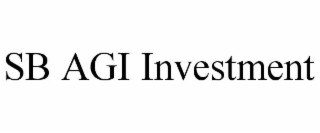SB AGI INVESTMENT