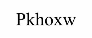 PKHOXW