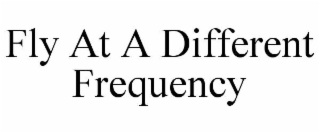 FLY AT A DIFFERENT FREQUENCY