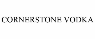 CORNERSTONE VODKA