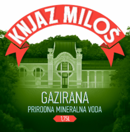 KNJAZ MILOŠ GAZIRANA PRIRODNA MINERALNA VODA 1,75L