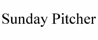 SUNDAY PITCHER