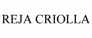 REJA CRIOLLA