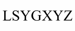 LSYGXYZ
