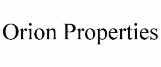 ORION PROPERTIES