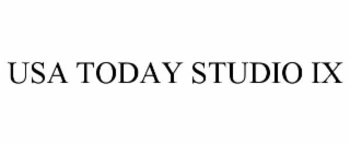 USA TODAY STUDIO IX