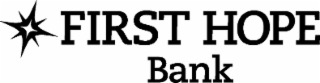 FIRST HOPE BANK