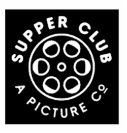 SUPPER CLUB A PICTURE CO WITH AN UNDERLINE UNDERNEATH THE LETTER O