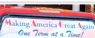 MAKING AMERICA GREAT AGAIN... ONE TERM AT A TIME!