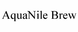 AQUANILE BREW
