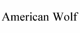 AMERICAN WOLF