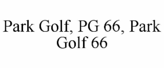 PARK GOLF, PG 66, PARK GOLF 66