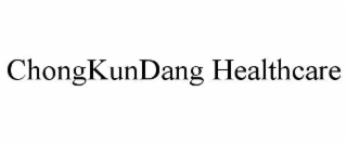 CHONGKUNDANG HEALTHCARE