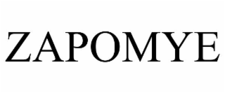 ZAPOMYE