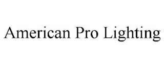 AMERICAN PRO LIGHTING