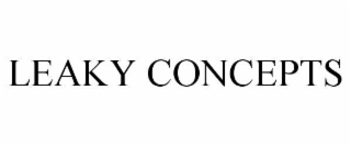 LEAKY CONCEPTS