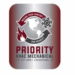 MAKING YOUR COMFORT OUR PRIORITY PRIORITY HVAC MECHANICAL 757.597.4800 CHESAPEAKE, VA