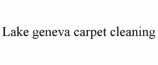 LAKE GENEVA CARPET CLEANING