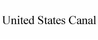 UNITED STATES CANAL