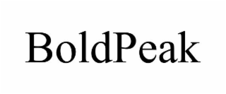 BOLDPEAK