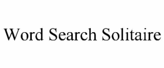 WORD SEARCH SOLITAIRE