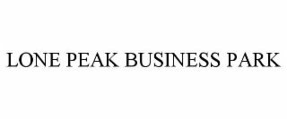 LONE PEAK BUSINESS PARK