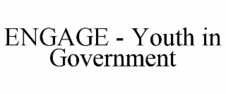 ENGAGE - YOUTH IN GOVERNMENT