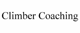 CLIMBER COACHING