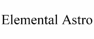 ELEMENTAL ASTRO