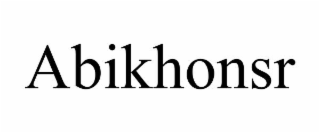 ABIKHONSR