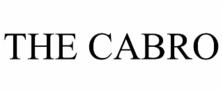 THE CABRO