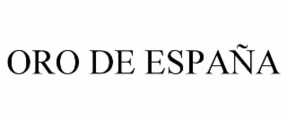 ORO DE ESPAÑA