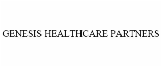 GENESIS HEALTHCARE PARTNERS