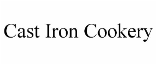 CAST IRON COOKERY