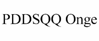 PDDSQQ ONGE