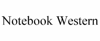 NOTEBOOK WESTERN