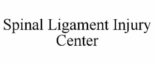 SPINAL LIGAMENT INJURY CENTER