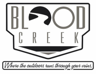 BLOOD CREEK WHERE THE OUTDOORS RUNS THROUGH YOUR VEINS.