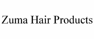 ZUMA HAIR PRODUCTS