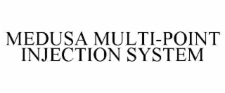 MEDUSA MULTI-POINT INJECTION SYSTEM