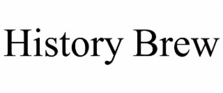 HISTORY BREW