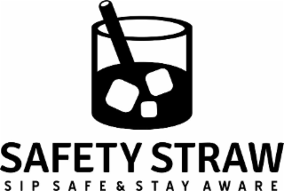 SAFETY STRAW SIP SAFE & STAY AWARE