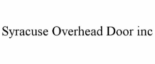 SYRACUSE OVERHEAD DOOR INC